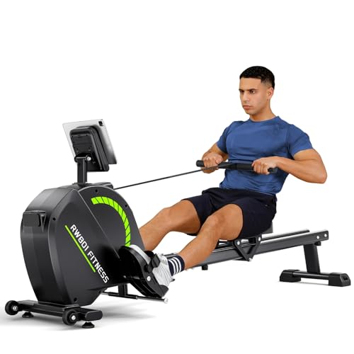 Rameur pliable magnétique 16 niveaux 120 kg